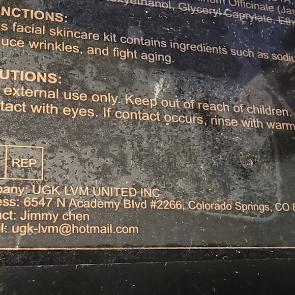 YEALIR Men's skin Care Set Boxed Gift 5 Piece Set - Picture 12 of 12